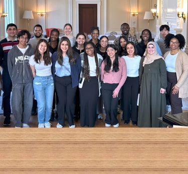 Scholars at the spring 2025 retreat